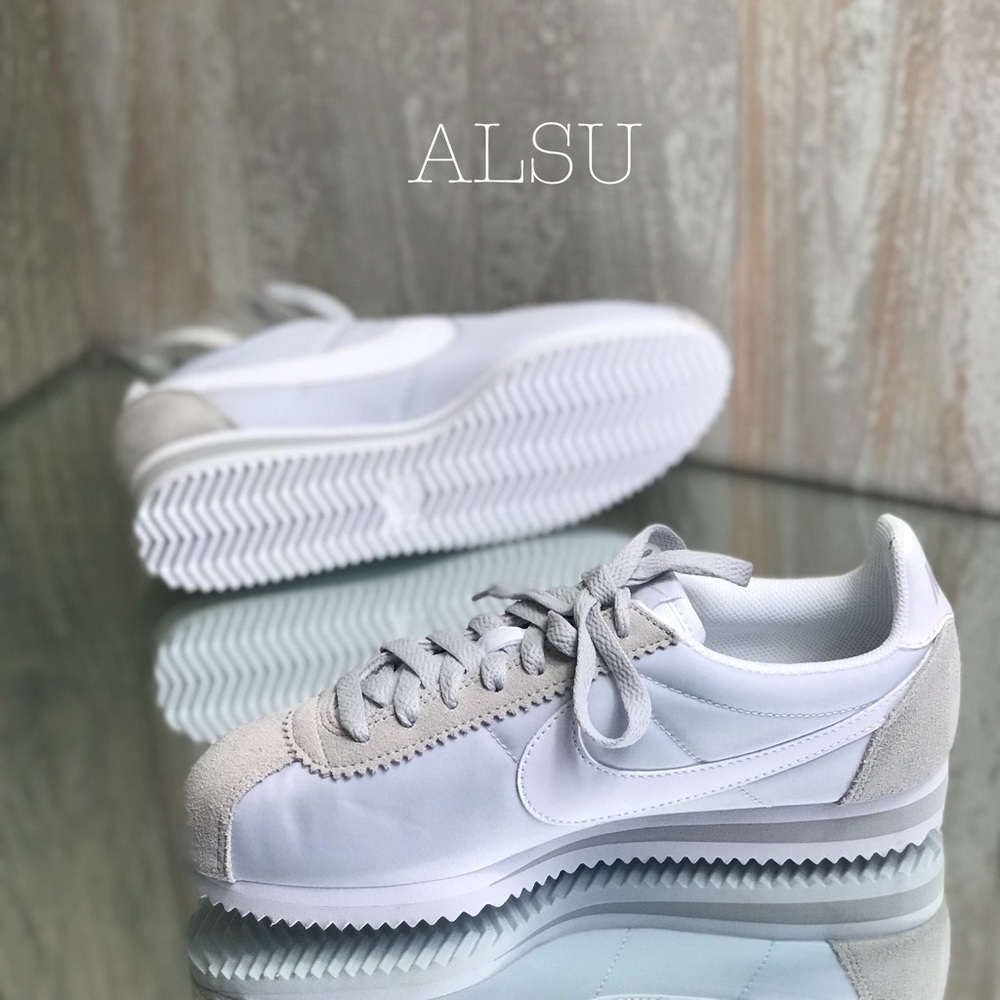 Nike Classic Cortez Nylon Pure Platinum W AUTHENT - Picture 3 of 8